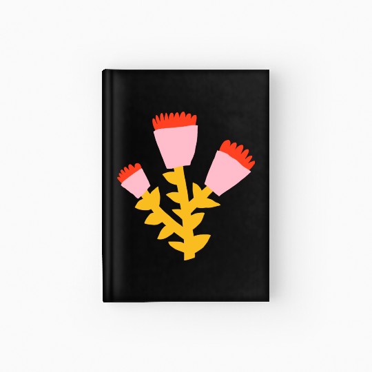 Sunrise Flower Hardcover Journal