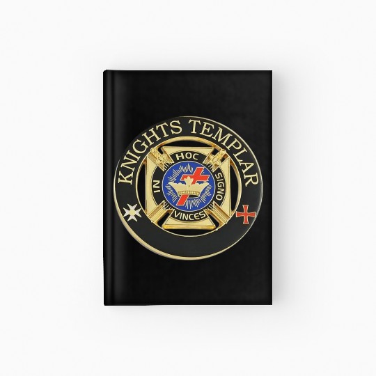 Knights templar in hoc signo vinces Hardcover Journal