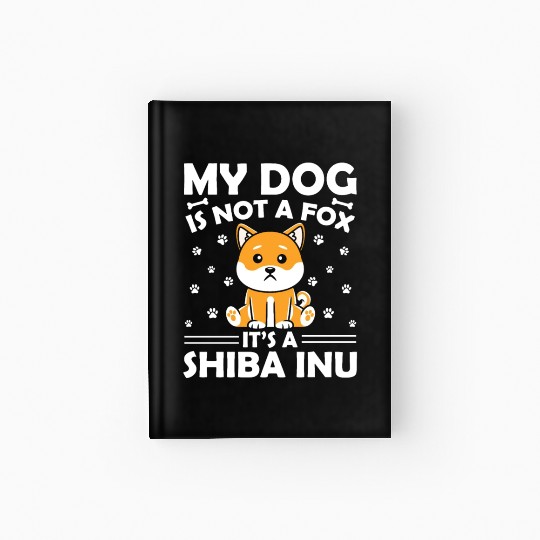 Shiba Inu Dog Lover Puppy Breeder Pet Dog Owner Hardcover Journal