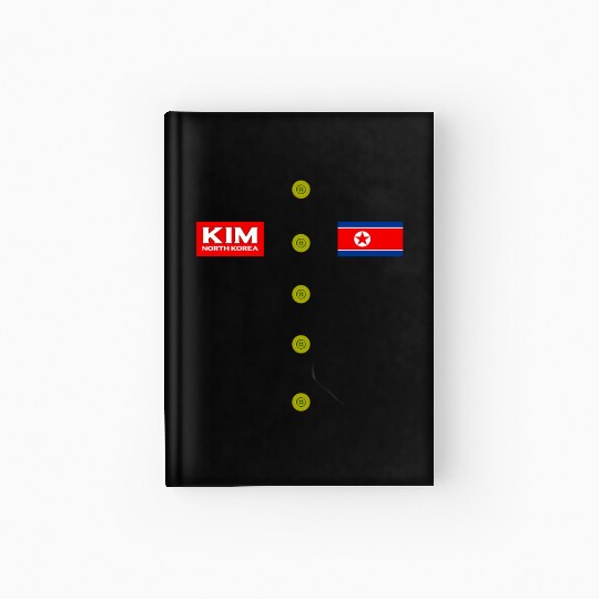 Kim Jong Un Halloween Hardcover Journal