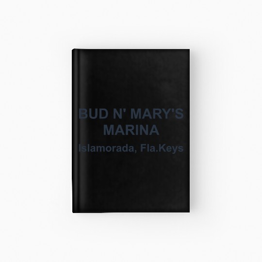 70s Bud n Mary s Marina Florida Keys Hardcover Journal