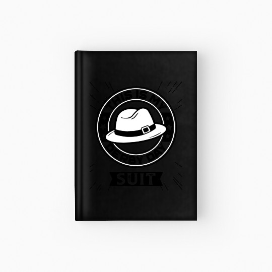 This Is My Derby Day Suit Horse Hat Kentucky 2023 Hardcover Journal
