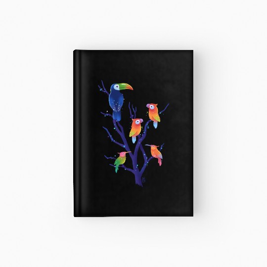 Birds Of Paradise Hardcover Journal