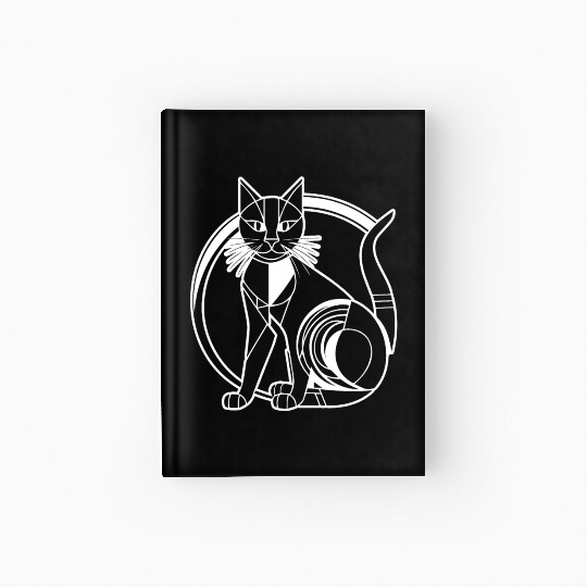 Cat Kitten Feline Meow Hardcover Journal
