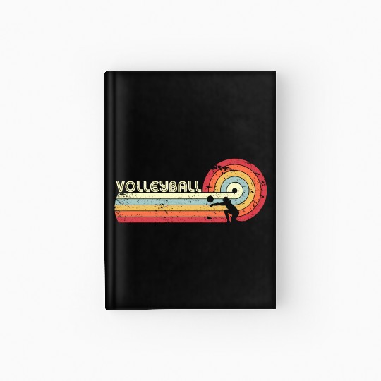 Volleyball Hardcover Journal