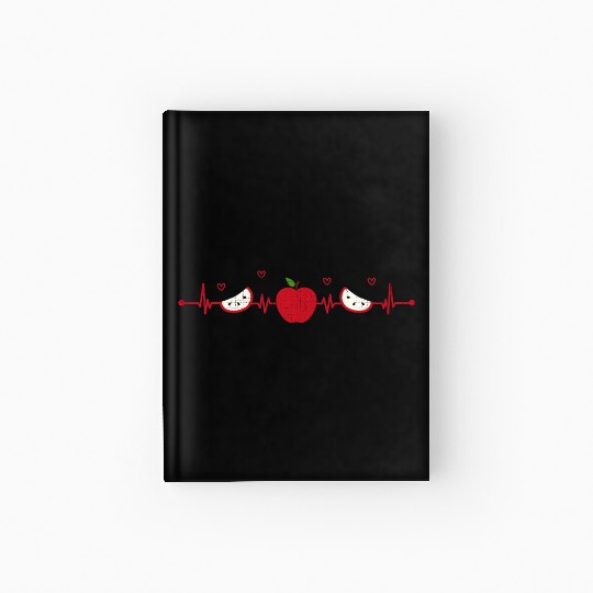 Apples Heartbeat Apple Picking Farmer Picker Hardcover Journal