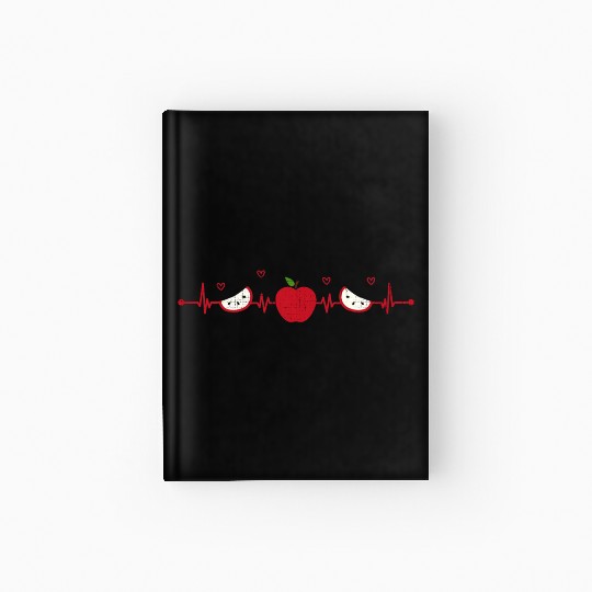 Apples Heartbeat Apple Picking Farmer Picker Hardcover Journal