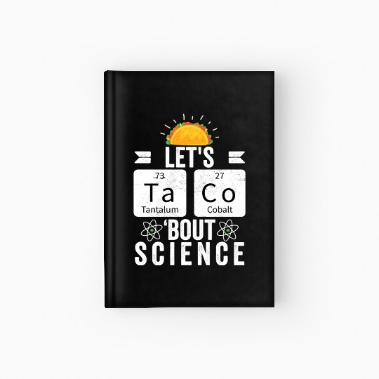 Lets Tacos Bout Science Funny Cinco De Mayo For Hardcover Journal