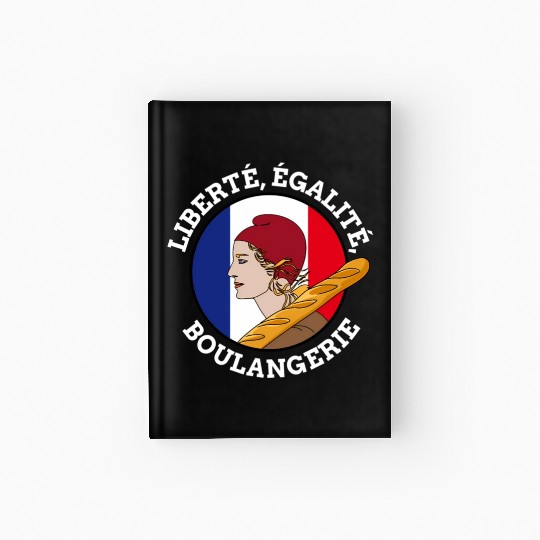 Bastille Day Marianne Of France French Revolution Hardcover Journal