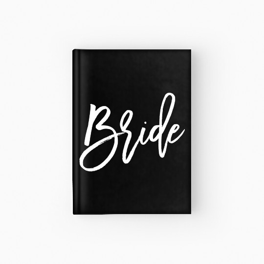 Bride For Bachelorette Party Grey Hardcover Journal