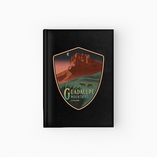 guadalupe mts national park Hardcover Journal