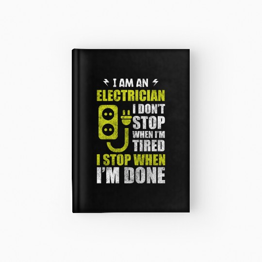 Electricity Craft Voltage Work Hardcover Journal