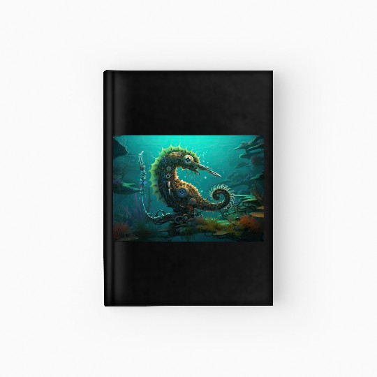 Mechanical Jellyfish Hardcover Journal