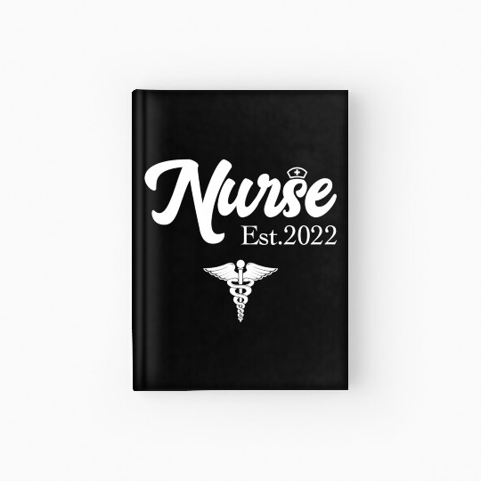 Registered Nurse Est 2022 Rn Nursing School Gradua Hardcover Journal