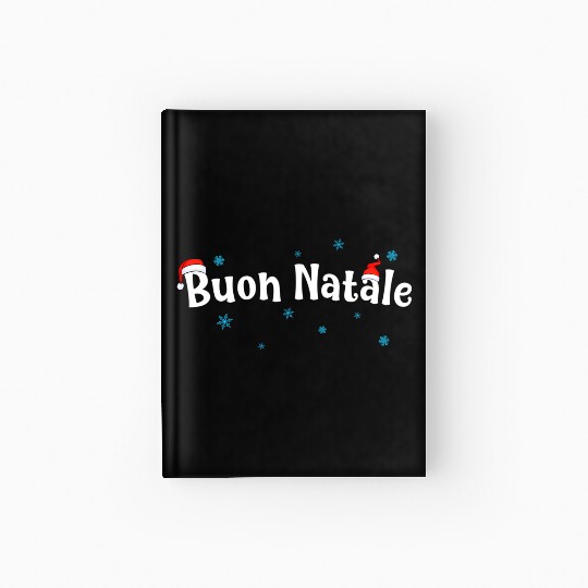 Buon Natale Italian Hardcover Journal
