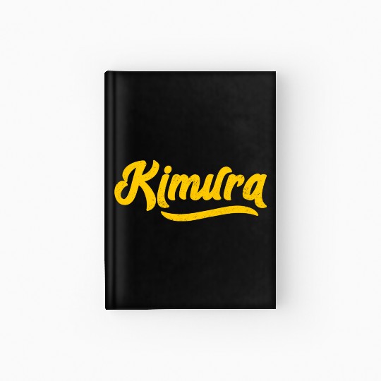 Kimura Bjj Brazilian Jiu-Jitsu Mma Hardcover Journal