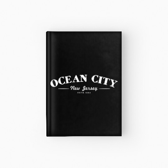 Ocean City New Jersey Shore Hardcover Journal