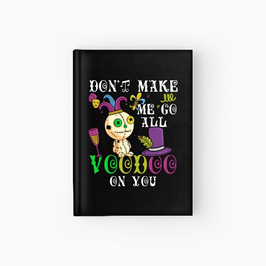 Carnival New Orleans Fool Hardcover Journal