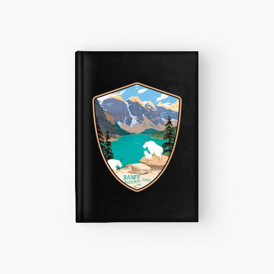 Banff national park Hardcover Journal