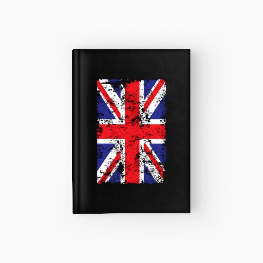 Union Jack British Flag Great Britain Novelty Hardcover Journal