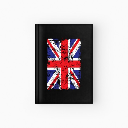 Union Jack British Flag Great Britain Novelty Hardcover Journal