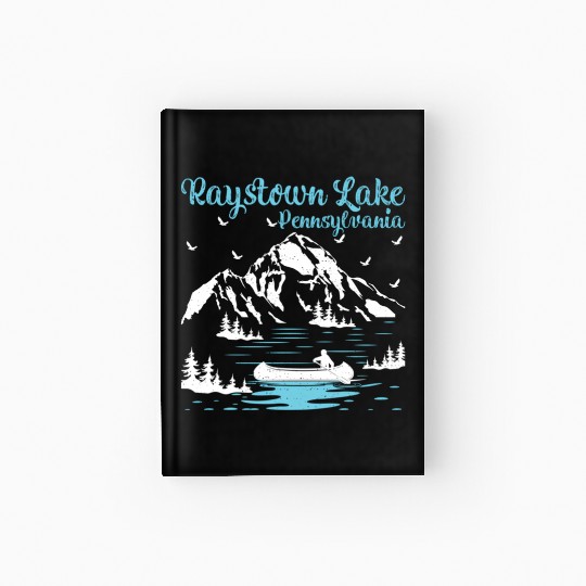 Summer Vacation Pennsylvania Raystown Lake Hardcover Journal