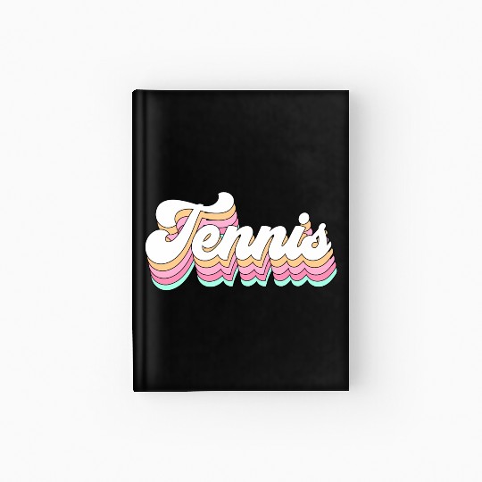 Tennis Pastel Aesthetic For N Hardcover Journal