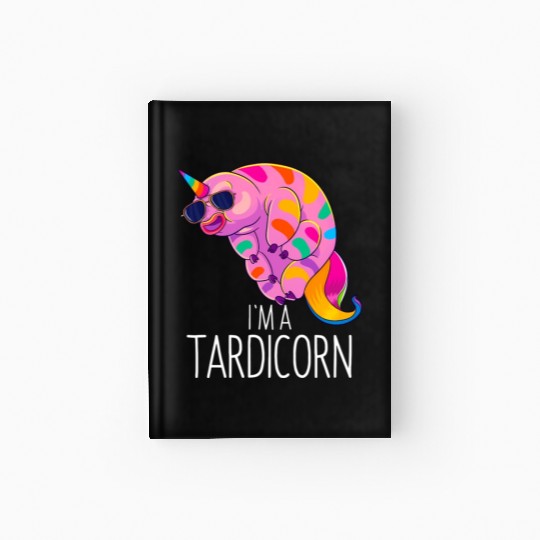 Water Bear Unicorn Tardigrade Science Microbiology Hardcover Journal