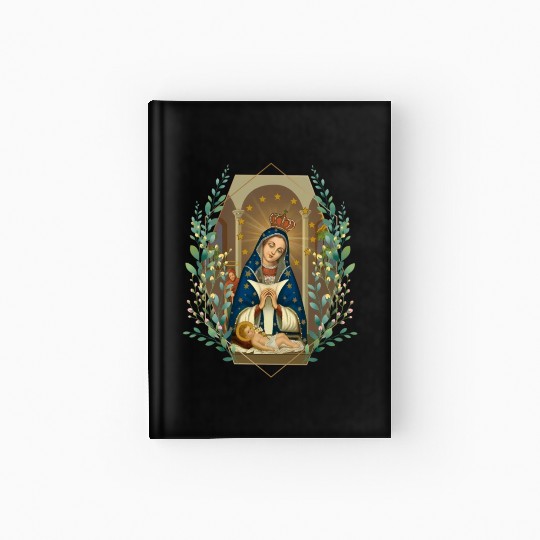85417 Our Lady Of Altagracia Virgen De Dominicana Hardcover Journal
