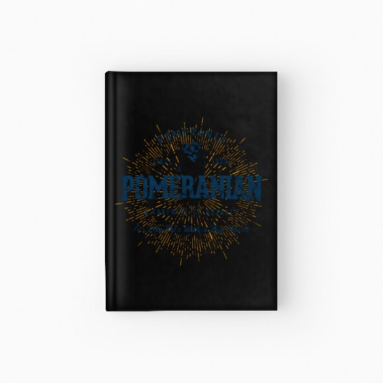 Pomeranian Hardcover Journal