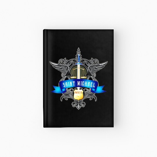 Saint Michael Patron Saint of Police Officers Hardcover Journal