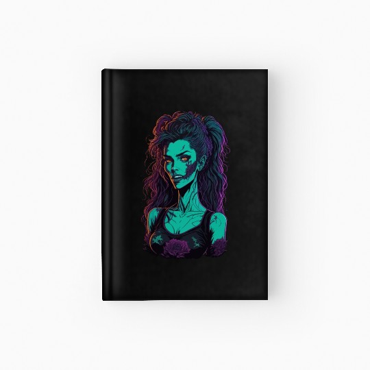 Zombie Girl Hardcover Journal