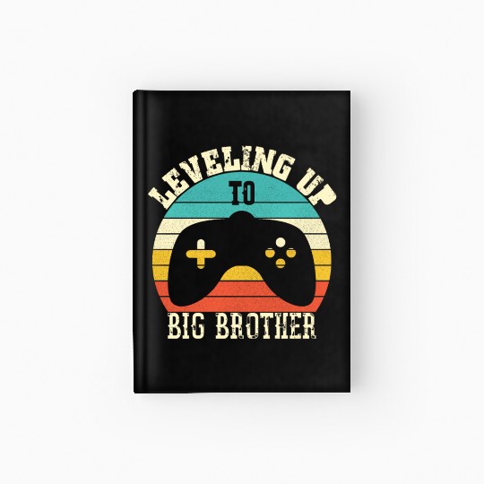 Level up to Big Brother Hardcover Journal