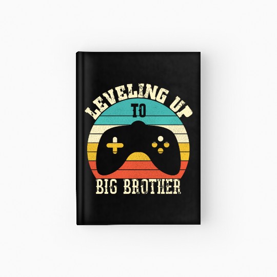 Level up to Big Brother Hardcover Journal