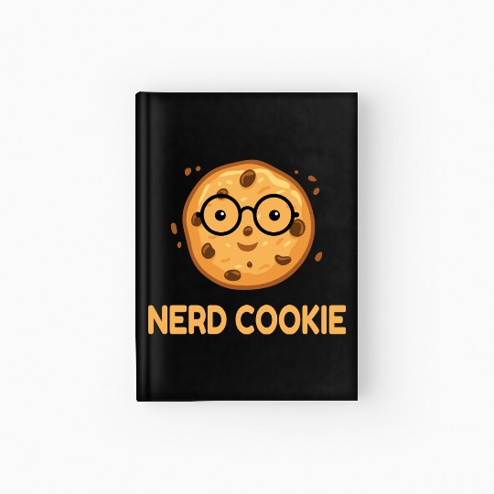 Nerd Cookie Cookies Candy Hardcover Journal