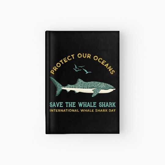 Save The Whale Sharks Protect Our Oceans Hardcover Journal