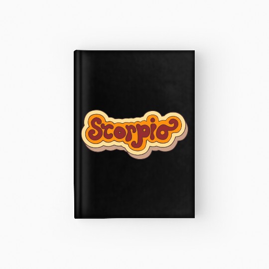 Amazing Scorpio Scorpio Hardcover Journal