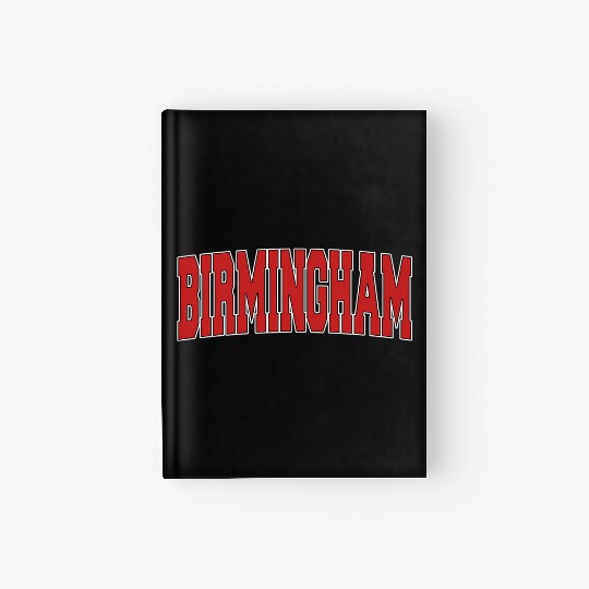 Birmingham Varsity Style Uk Sports Hardcover Journal