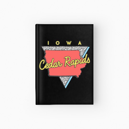 Cedar Rapids Iowa Triangle Ia City Hardcover Journal