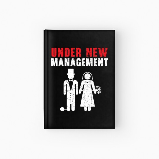 Bride And Groom Wedding Day Marriage Just Married Hardcover Journal