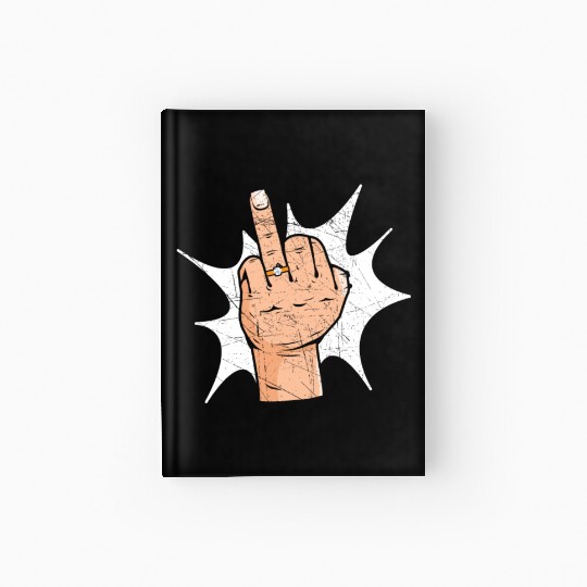 Bride And Groom Wedding Day Marriage Just Married Hardcover Journal