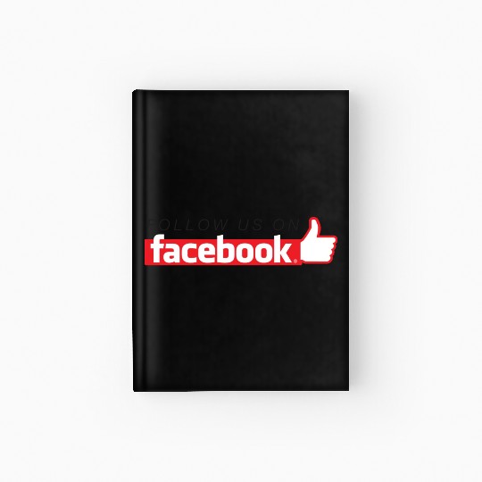 Facebook friends Hardcover Journal