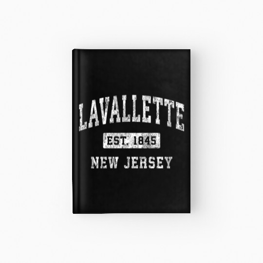 Lavallette New Jersey Nj Established Sports Hardcover Journal