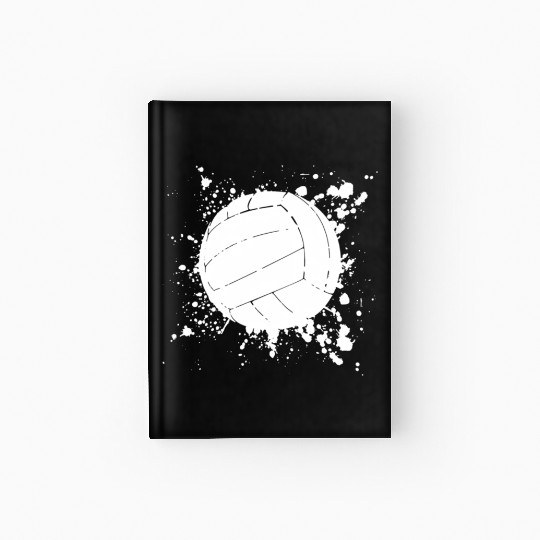 Volleyball Beach Volleyball Player Hardcover Journal