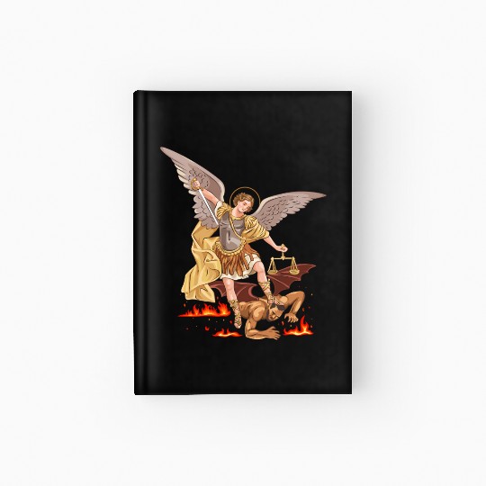 St Michael The Archangel Hardcover Journal