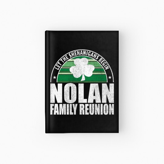 Nolan Family Reunion Irish Hardcover Journal