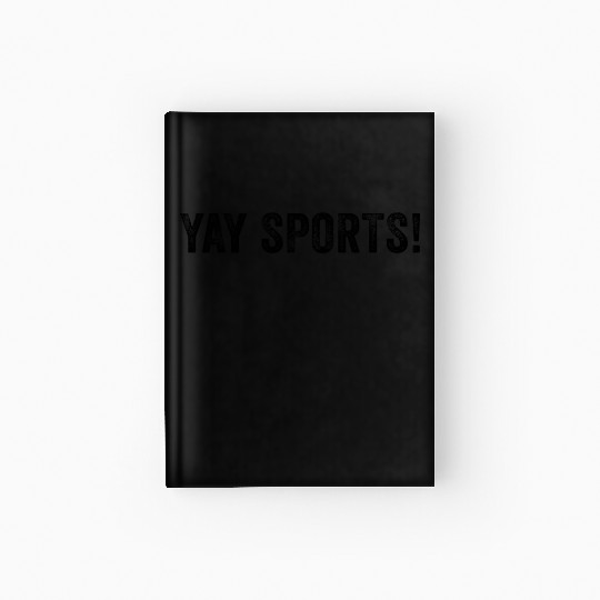 Yay Sports Sports Distressed Hardcover Journal