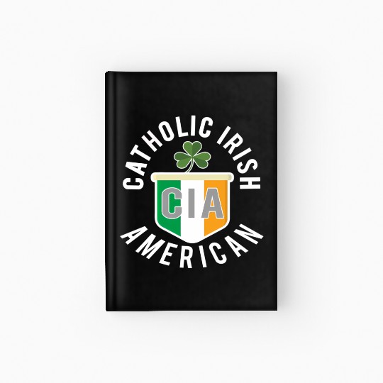 Catholic Irish American St Patric Day Hardcover Journal
