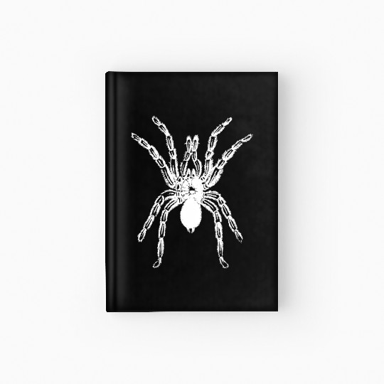Scary der Halloween Tarantula Pet Hardcover Journal