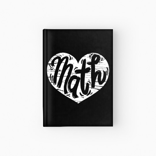 Math Heart Math Teacher He Hardcover Journal